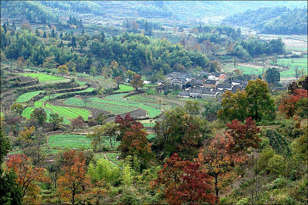 Hongcun Long Lane Inn Montes Huang Exterior foto